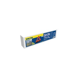 Triángulo reflejante con base con arena, 11-1/2" Surtek