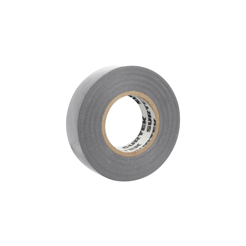Cinta para aislar gris 19 mm x 9 m Surtek