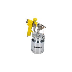 Pistola para pintar de alta presión, capacidad 1000 ml, 72 PSI con vaso reforzado Surtek