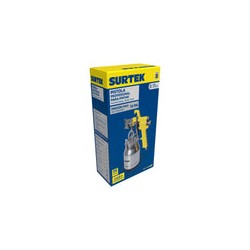 Pistola para pintar de alta presión, capacidad 1000 ml, 72 PSI con vaso reforzado Surtek