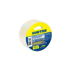 Cinta transparente de acrílico para empacar 2" x 40 m Surtek