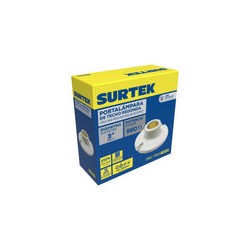 Portalámpara redonda de porcelana para techo 3" Surtek