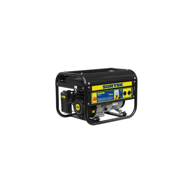 Generador a gasolina 1800 W, 163 cc, voltaje de salida 120 V Surtek