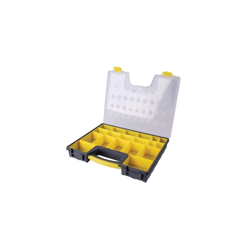 Caja organizadora plástica 16" x 13" x 2" Surtek