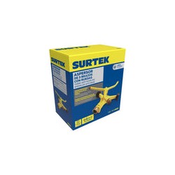 Aspersor estacionario con base metálica de 3 brazos con ruedas 3/4" GHT Surtek