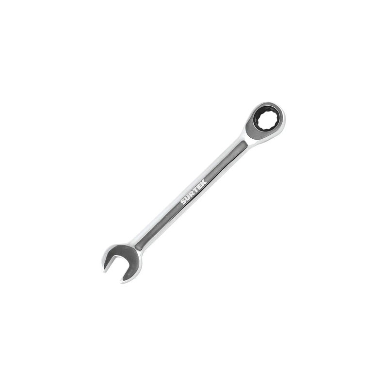 Llave combinada pulido espejo de matraca métrica, 12 puntas, 13mm Surtek