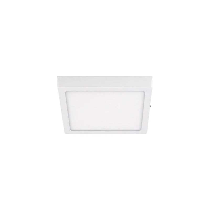 Luminario de LED de sobreponer cuadrado 18 W, luz fría Surtek
