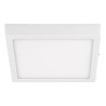Luminario de LED de sobreponer cuadrado 18 W, luz fría Surtek