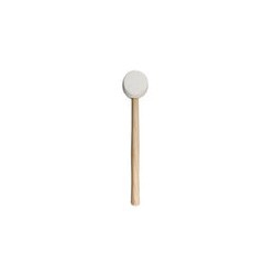 Mazo con cabeza de hule blanco con mango de madera de 14", 16 oz Surtek