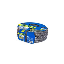 Manguera para jardín tramada gris con conector plásticos 1/2", 10 m Surtek