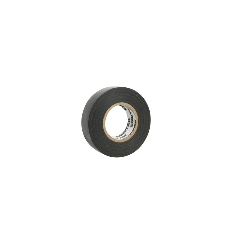 Cinta para aislar negra 19 mm x 9 m Surtek