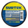 Cinta para aislar negra 19 mm x 9 m Surtek
