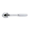 Matraca triple para dados cuadro de 1/4", 3/8", y 1/2", cabeza tipo pera, mango moleteado Surtek