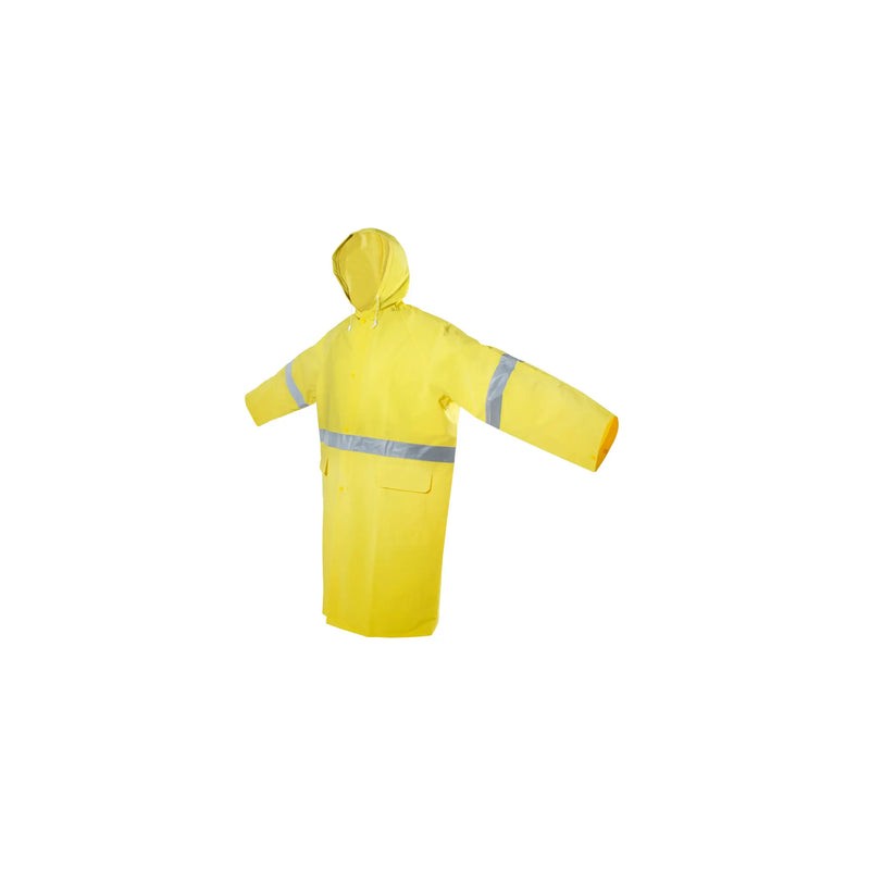 Gabardina impermeable con cintas reflejantes EG Surtek