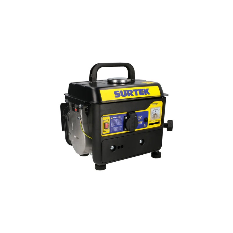 Generador a gasolina 800 W, 63 cc, voltaje de salida 120 V Surtek