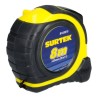 Flexómetro con carcasa rubber grip 8 m x 1" Surtek