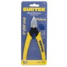 Mini pinza para electrónica con mango bimaterial de 5" corte diagonal Surtek