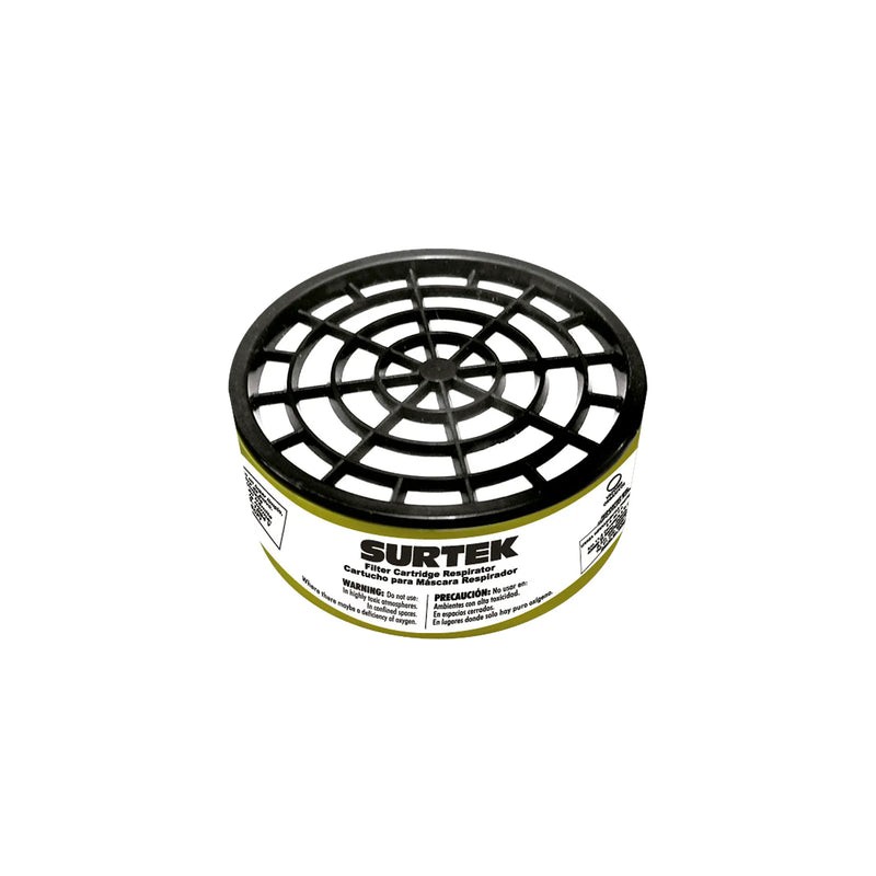 Cartucho para respirador con protección para polvo Surtek
