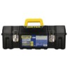 Caja portaherramientas plástica con broches metálicos 21" x 11" x 7" compacta Surtek
