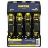 Juego de sujetadores tipo matraca, 4 piezas Surtek