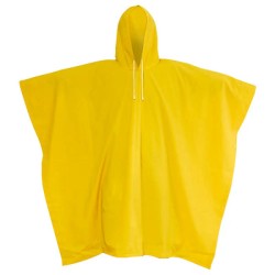 Poncho impermeable con interior de poliéster unitalla Surtek