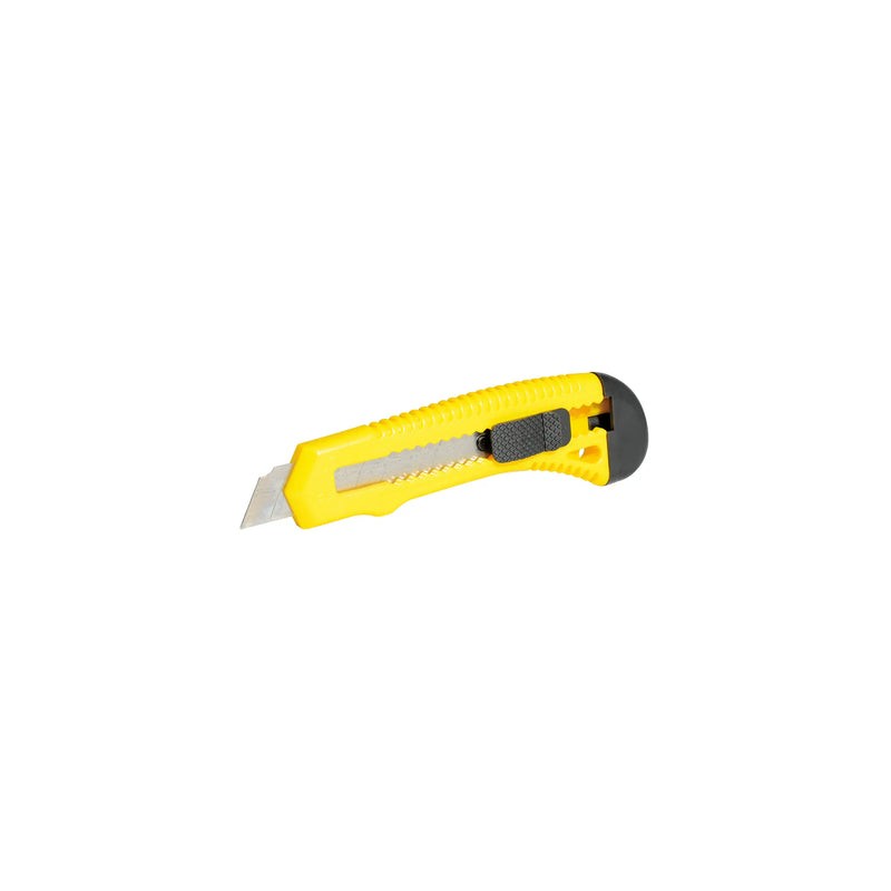 Cutter con cuerpo de plástico de 18 mm, cambio automático de navaja Surtek