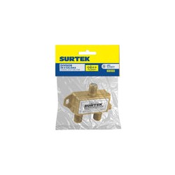 Divisor coaxial , 1 entrada 2 salidas Surtek