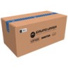 Caja portaherramientas metálica color amarillo con charola 16" x 7" x 6" Surtek