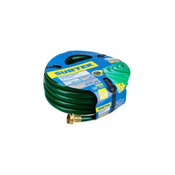 Manguera para jardín tramada con conector metálico 1/2", 10 m Surtek