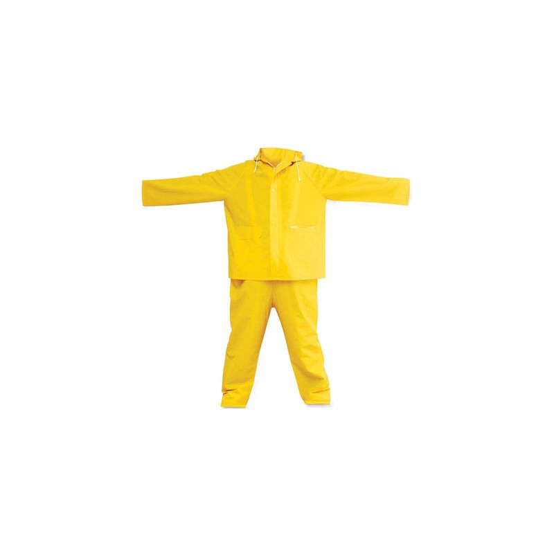 Impermeable con interior de poliéster M, 2 piezas Surtek