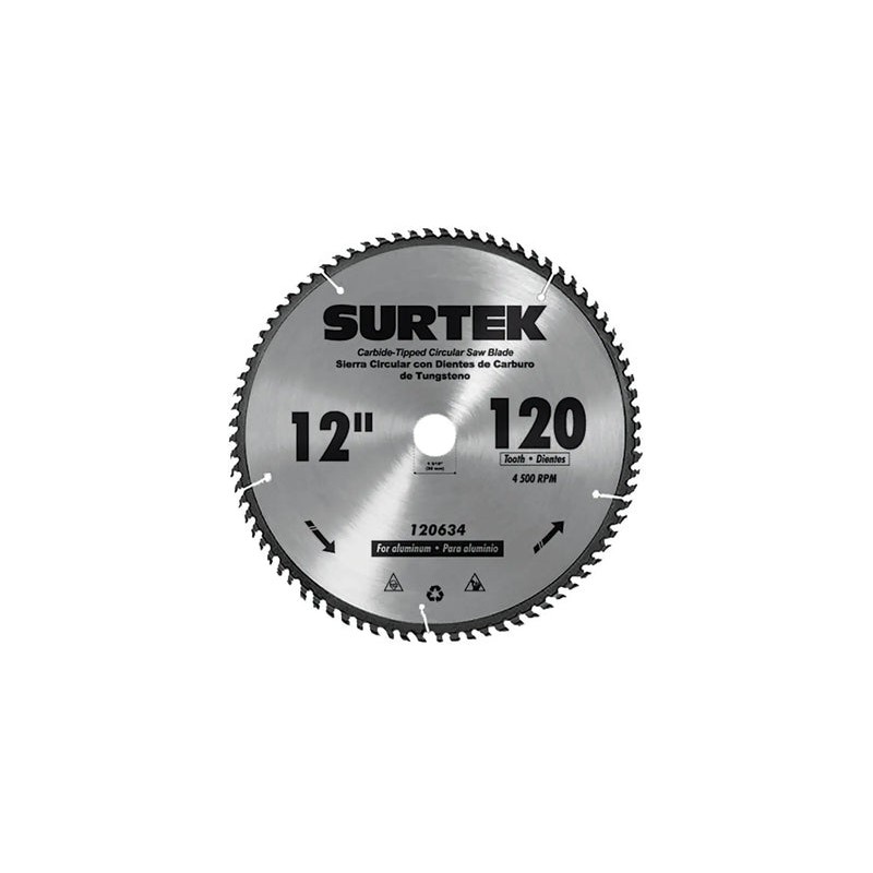 Disco para sierra circular para corte madera 60 dientes, 16" Surtek