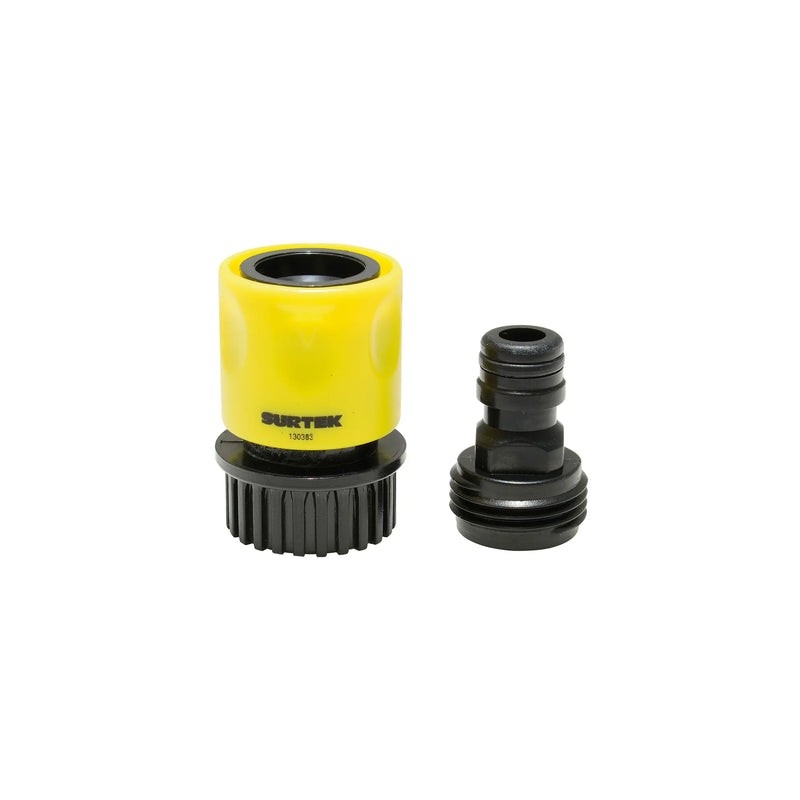 Juego de conectores para manguera de riego 3/4" GHT, Surtek