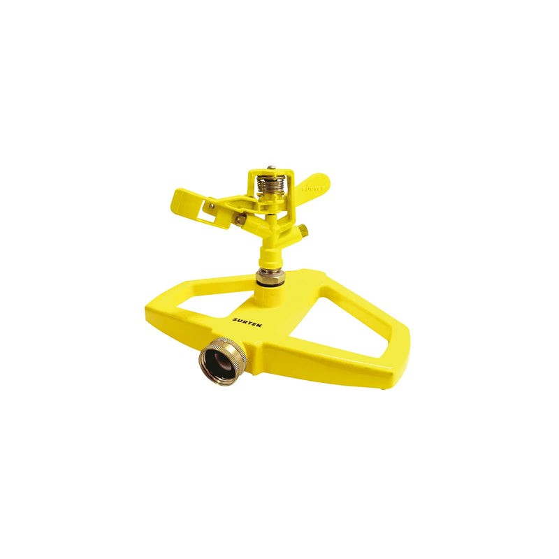 Aspersor estacionario con base metálica regulada por pulsación 3/4" GHT Surtek