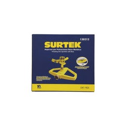 Aspersor estacionario con base metálica regulada por pulsación 3/4" GHT Surtek
