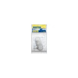 Apagador de paso deslizable 3 A, color blanco Surtek