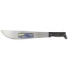 Machete troquelado con mango negro recto 14" Surtek