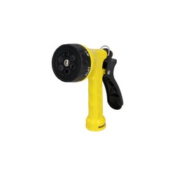 Pistola para riego metálica con 6 funciones 3/4" GHT Surtek
