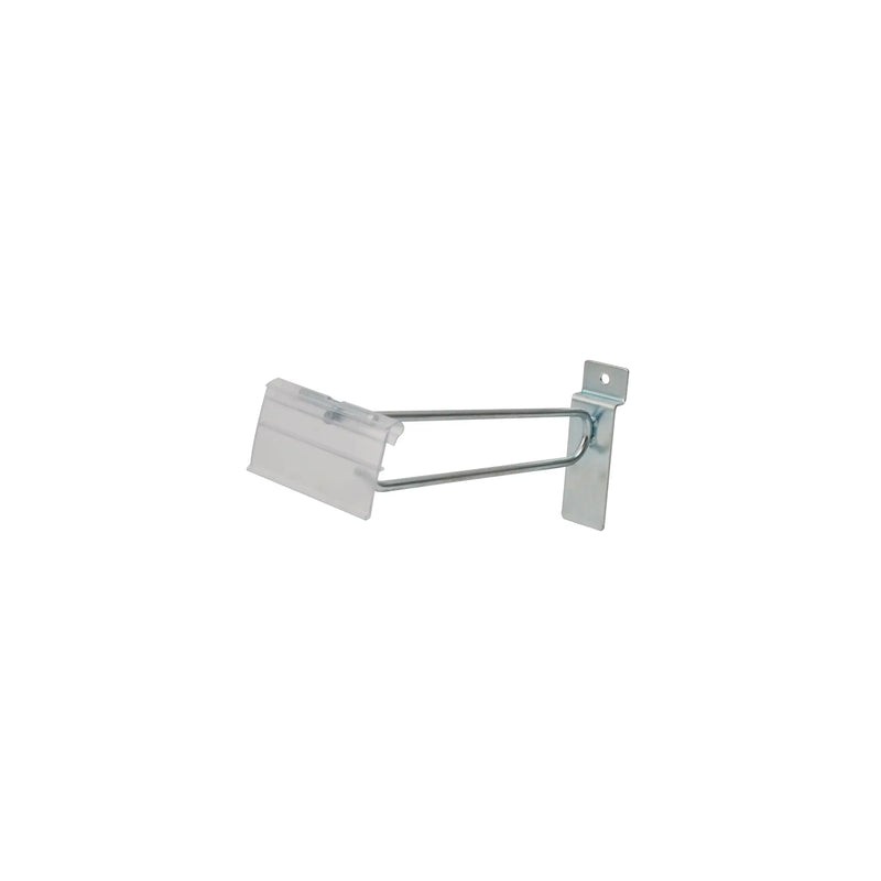 Gancho para panel ranurado con preciador plástico, 6" Surtek