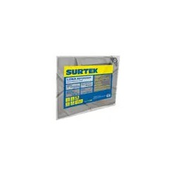 Lona de polietileno reforzada color gris 1.5 x 2 m Surtek