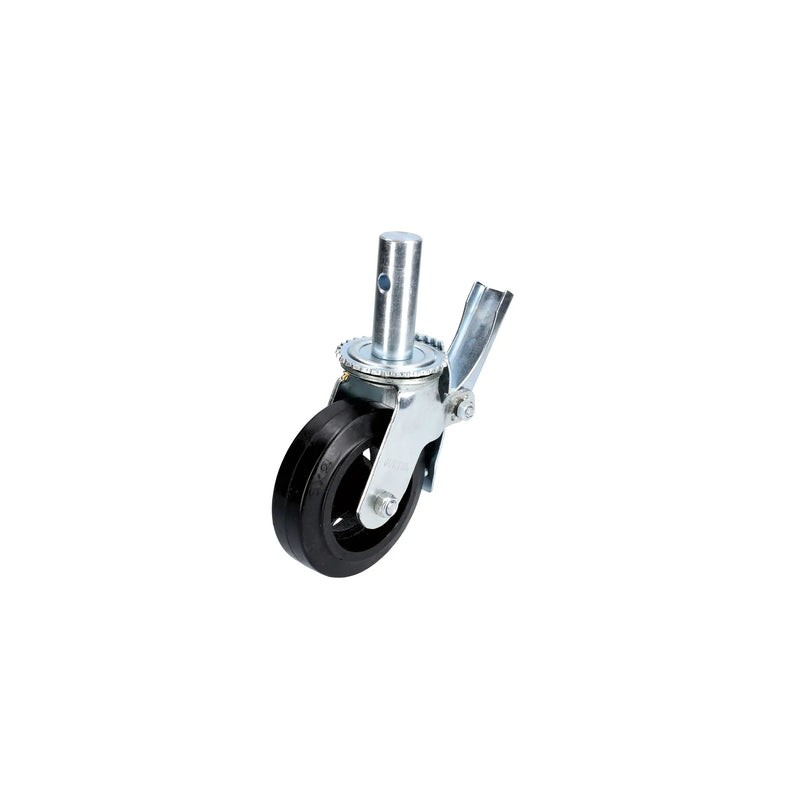 Rodaja de hule para andamio con freno 6" Surtek