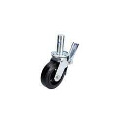 Rodaja de hule para andamio con freno 8" Surtek