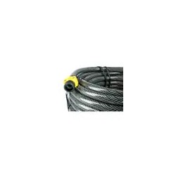 Manguera para jardín tramada gris con conector plásticos 1/2", 20 m Surtek
