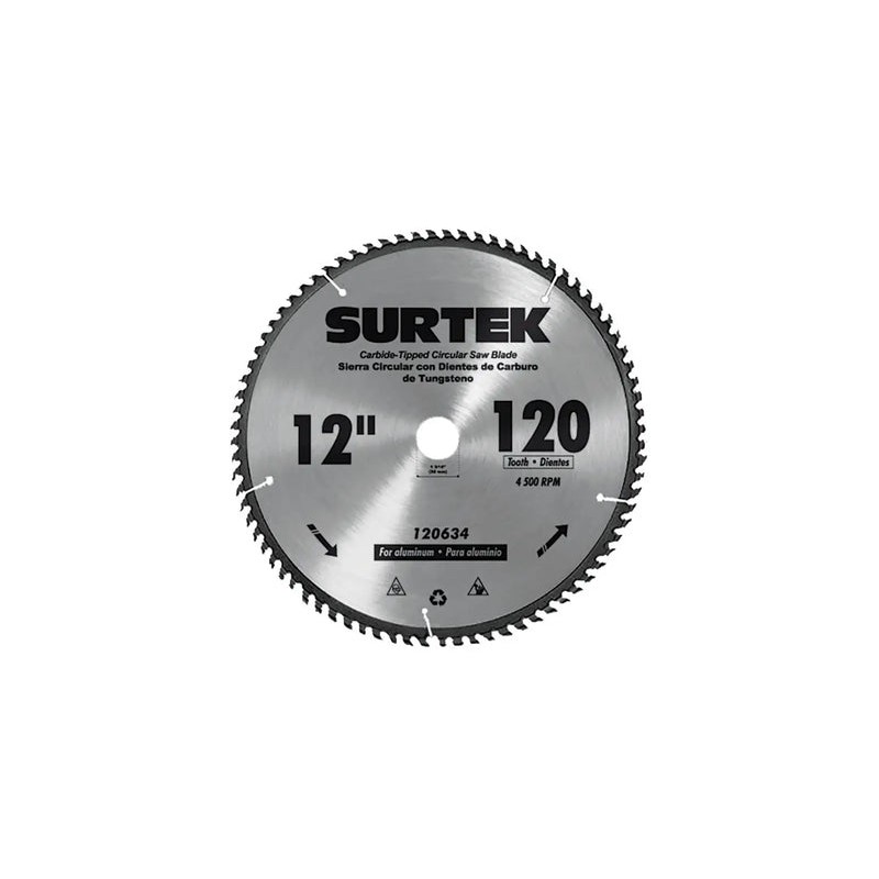 Disco para sierra circular para corte madera 100 dientes, 16" Surtek