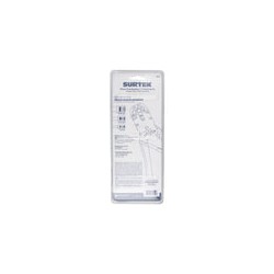 Pinza ponchadora modular 8" para conectores RJ45, RJ12, RJ9 Surtek