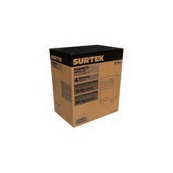 Gabinete móvil color negro 4 gavetas 27" Surtek