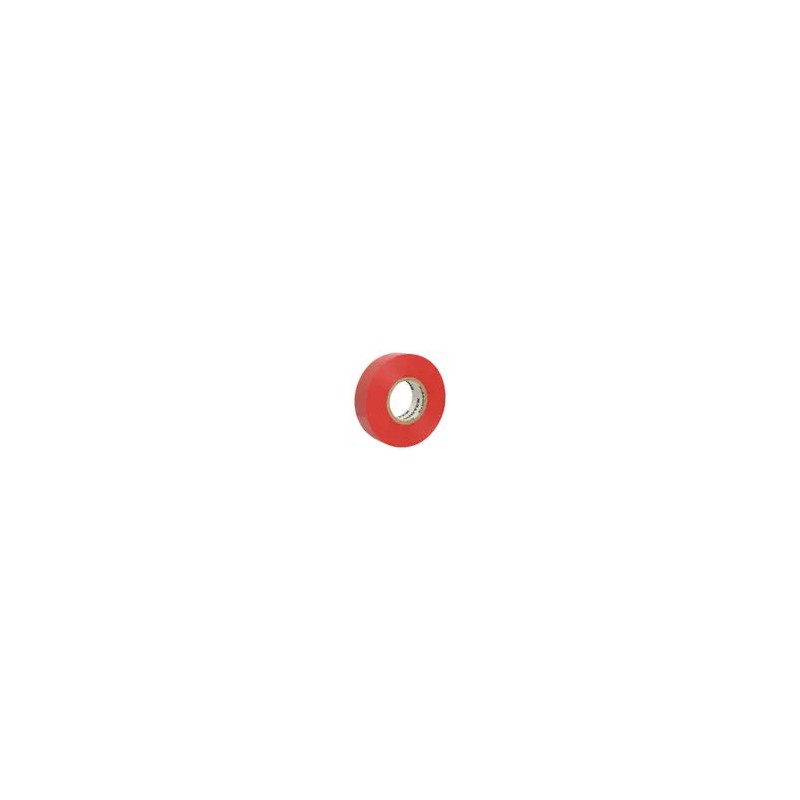 Cinta para aislar roja 19 mm x 9 m Surtek