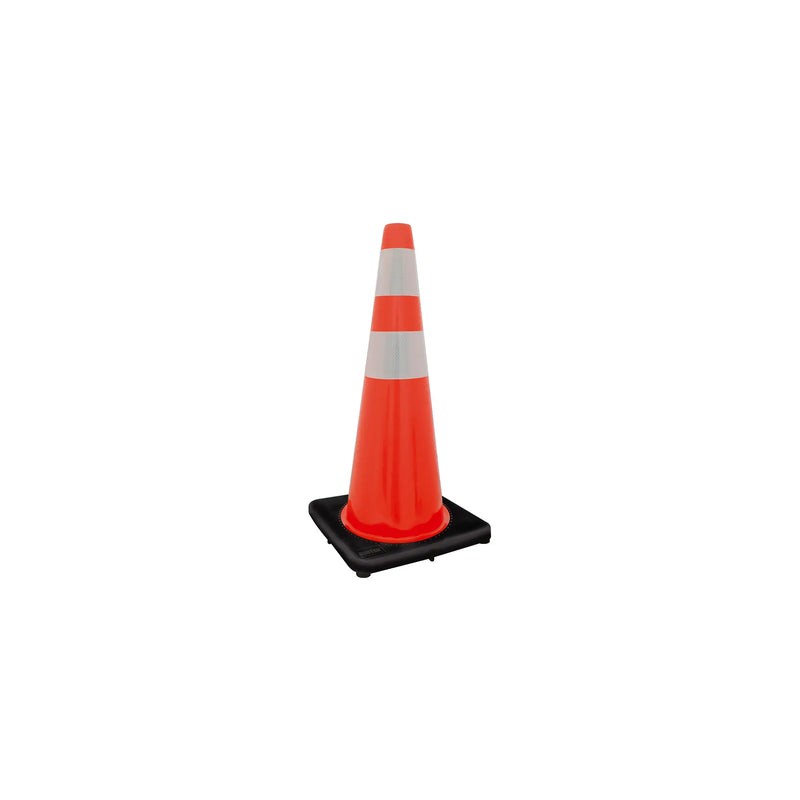 Cono de precaución con banda reflejante, 70 cm Surtek