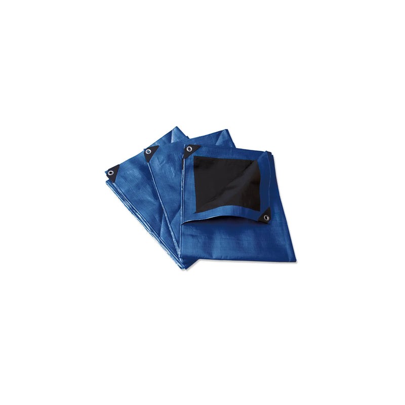 Lona de polietileno reforzada color azul 2 x 3 m Surtek
