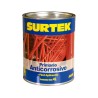Esmalte anticorrosivo para metal 4 Lt color rojo óxido Surtek