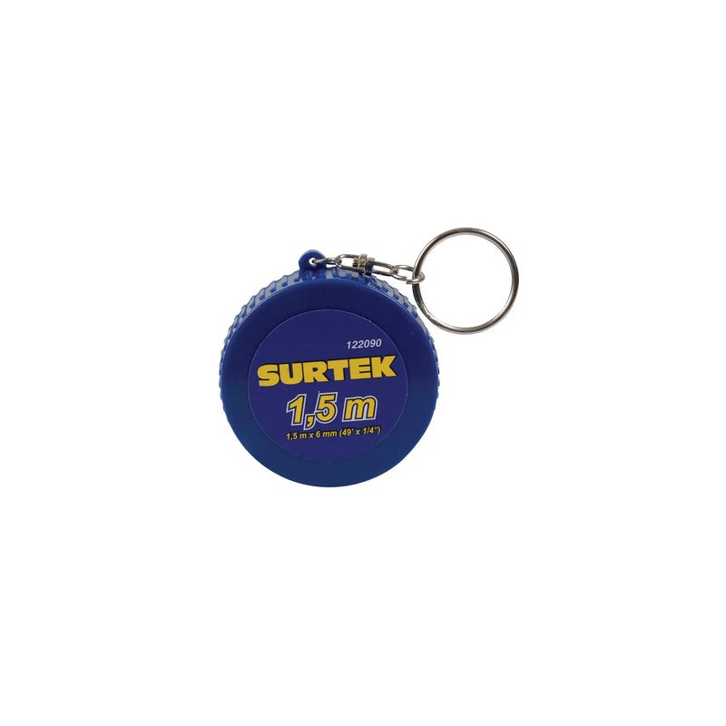 Llavero de mini flexómetro 1.5 m Surtek